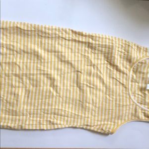 Motherhood Maternity stripes tank dress medium